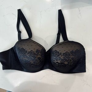 soma beautiful black bra like new